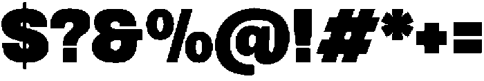 Archetica Fat otf (800) Font OTHER CHARS