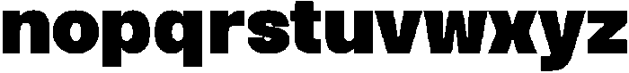 Archetica Fat otf (800) Font LOWERCASE