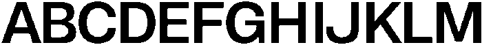 Archetica Medium otf (500) Font UPPERCASE