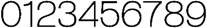 Archetica Thin otf (100) Font OTHER CHARS