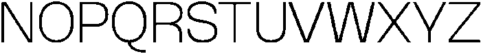 Archetica Thin otf (100) Font UPPERCASE