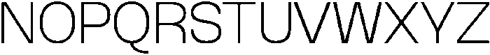 Archetica Thin ttf (100) Font UPPERCASE
