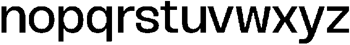 Archetica otf (400) Font LOWERCASE