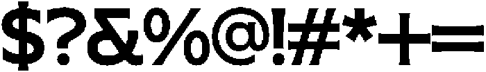 Archie Brackett Bold otf (700) Font OTHER CHARS