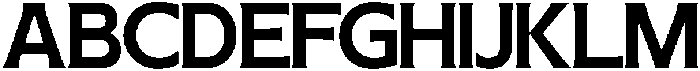 Archie Brackett Bold otf (700) Font UPPERCASE