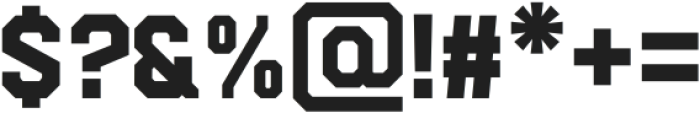 Archimoto V00 Heavy otf (800) Font OTHER CHARS