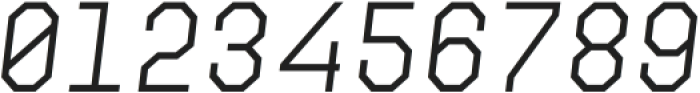 Archimoto V00 Thin Italic otf (100) Font OTHER CHARS