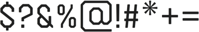 Archimoto V01 Light otf (300) Font OTHER CHARS