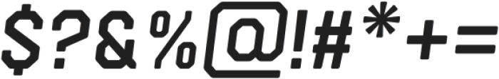 Archimoto V01 Semi Bold Italic otf (600) Font OTHER CHARS
