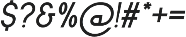 Archipad Pro Bold Oblique otf (700) Font OTHER CHARS