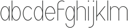 Archipad Pro Extra Light otf (200) Font LOWERCASE