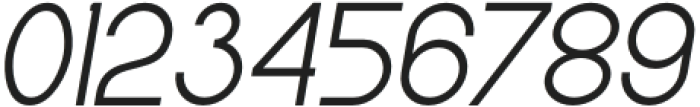 Archipad Pro Medium Oblique otf (500) Font OTHER CHARS