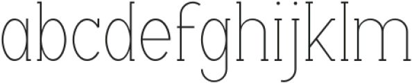 Archipad Pro Slab Extra Light otf (200) Font LOWERCASE