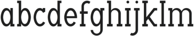 Archipad Pro Slab Semi Bold otf (600) Font LOWERCASE