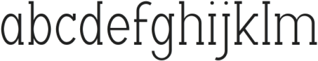 ArchipadProSlab-Regular otf (400) Font LOWERCASE