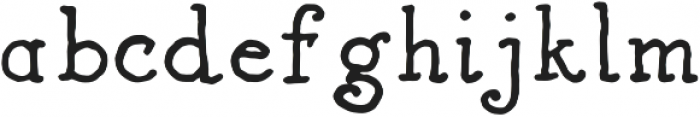 Architectural1905 Regular otf (400) Font LOWERCASE