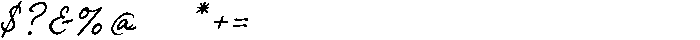 Archive 01 Script Regular ttf (400) Font OTHER CHARS