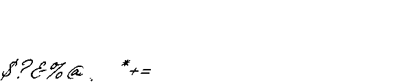 Archive 01 Script Slanted ttf (400) Font OTHER CHARS