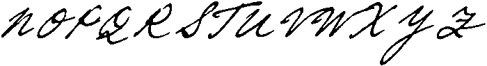 Archive 01 Script Slanted ttf (400) Font UPPERCASE