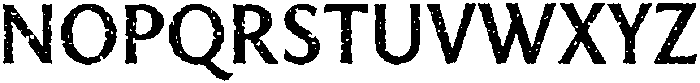 Archive 01 Serif Regular ttf (400) Font UPPERCASE