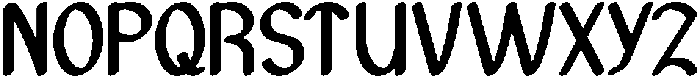 Archive Bold otf (700) Font UPPERCASE