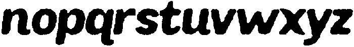 Archive Foundry Sans Bold Italic otf (700) Font LOWERCASE