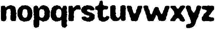 Archive Foundry Sans Bold otf (700) Font LOWERCASE