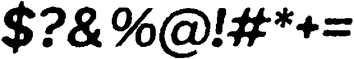 Archive Foundry Sans Italic otf (400) Font OTHER CHARS