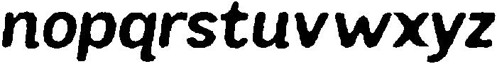 Archive Foundry Sans Italic otf (400) Font LOWERCASE