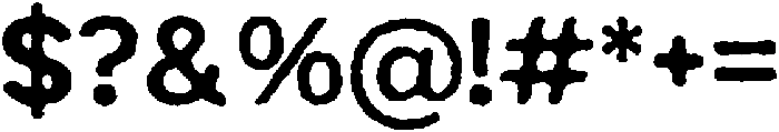 Archive Foundry Sans Regular otf (400) Font OTHER CHARS