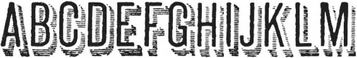 Archive Grotesque Shaded Regular otf (400) Font UPPERCASE