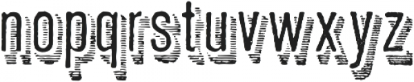 Archive Grotesque Shaded Regular otf (400) Font LOWERCASE