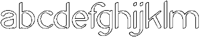 Archive-Hollow otf (400) FONT
