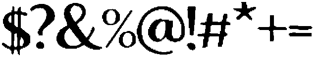 Archive Royale Sans otf (400) Font OTHER CHARS