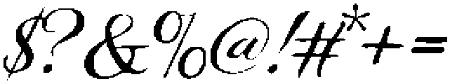 Archive Royale Script otf (400) Font OTHER CHARS