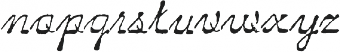 Archive Salisbury Script Regular otf (400) Font LOWERCASE