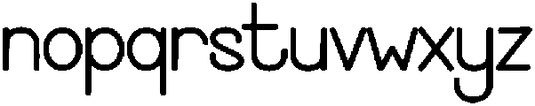 Archived Regular otf (400) Font LOWERCASE