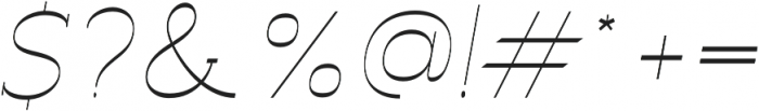 Archivio Italic Slab Inverted 400 otf (400) Font OTHER CHARS