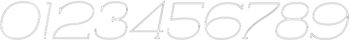 Archivio Italic Slab Outline 400 otf (400) Font OTHER CHARS