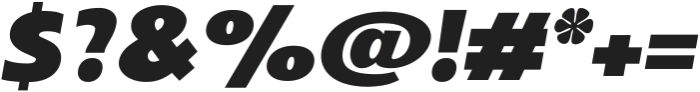 Archopada Oblique Black ttf (900) Font OTHER CHARS