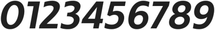 Archopada Oblique Semi Bold ttf (600) Font OTHER CHARS