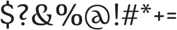 Arcuata-Regular otf (400) Font OTHER CHARS