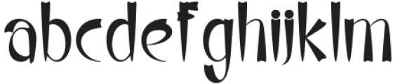 Ardalion Regular otf (400) Font LOWERCASE