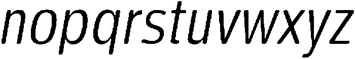 Ardent Round Book Italic otf (400) Font LOWERCASE