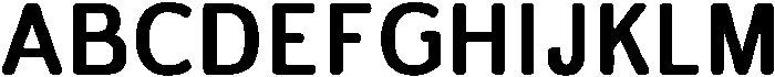 Ardent Round Extra-Bold otf (700) Font UPPERCASE