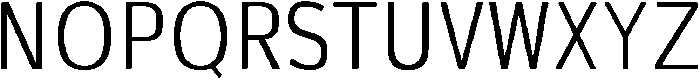 Ardent Round Light otf (300) Font UPPERCASE