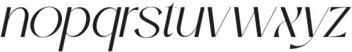 Aren Sugar Oblique otf (400) Font LOWERCASE