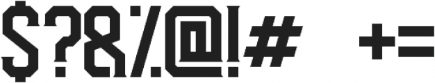 Areno Serif Regular otf (400) Font OTHER CHARS