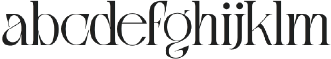 Areogas Vintage Regular otf (400) Font LOWERCASE