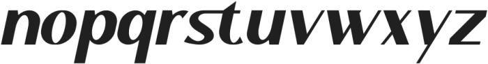 Areto Italic otf (400) Font LOWERCASE